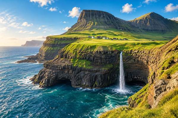 Illustration of Faroe Islands