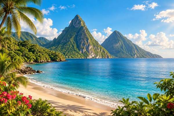 Illustration of St. Lucia