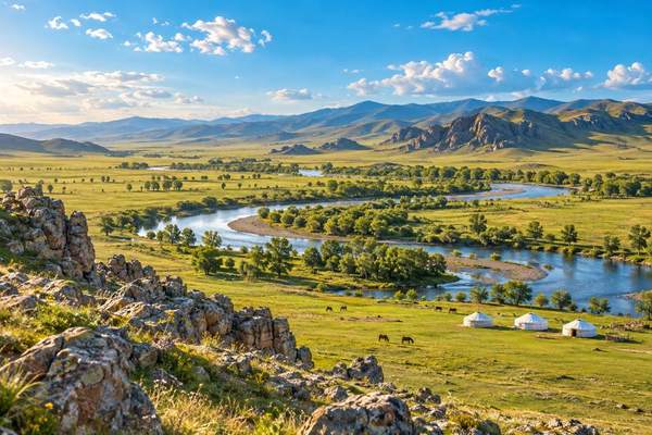 Illustration of Mongolia