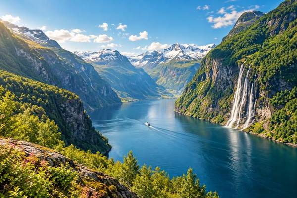 Illustration of Norway